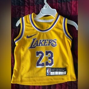 Nike Kids Lakers Gold Jersey